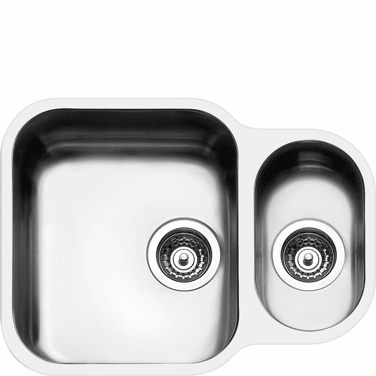 58cm Alba 1.5 Bowl Undermounted Sink - Image 2