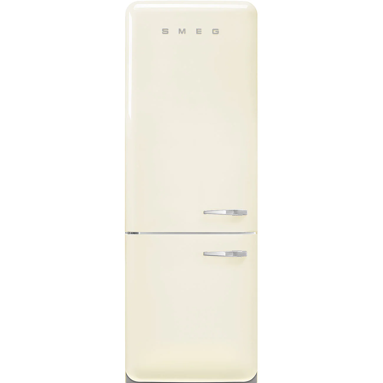 70cm 50s Style Left Hand Hinge Fridge Freezer