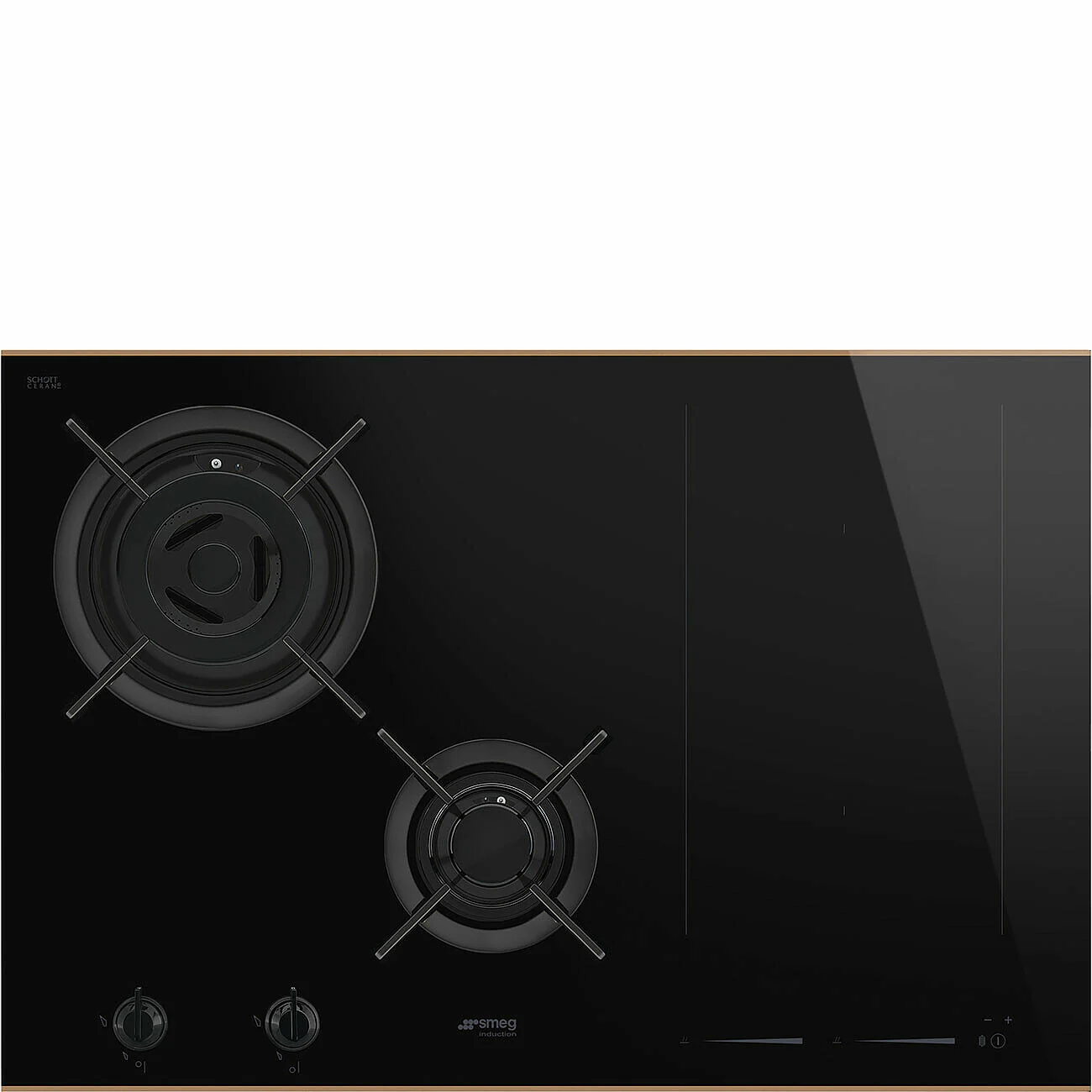 75cm Dolce Stil Novo mixed fuel Hob - Image 8