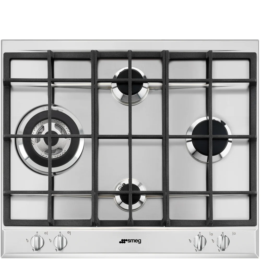 P261XGH 60cm Cucina Gas Hob Stainless Steel - Image 8