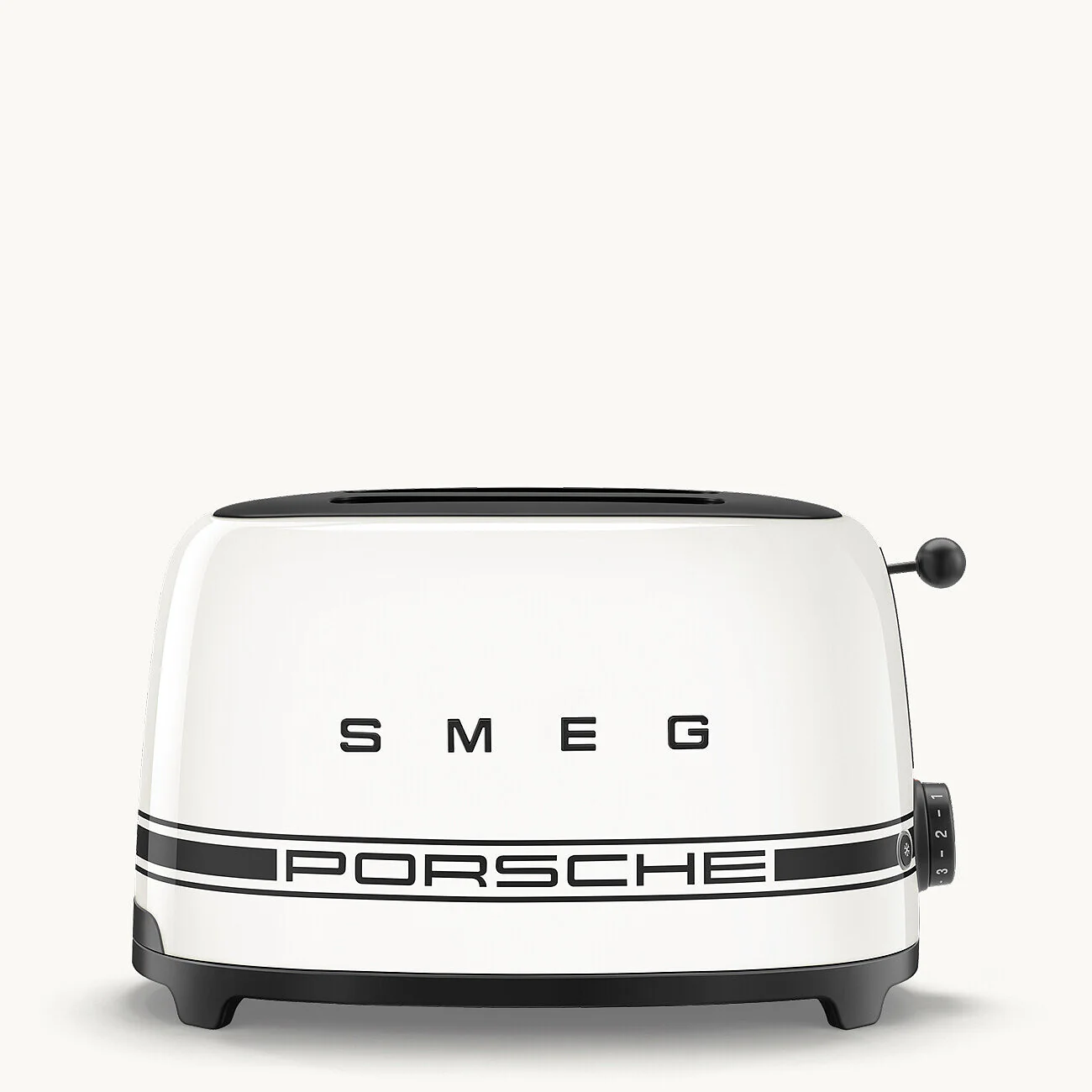 Two Slice Toaster in Porsche Carrara White - Image 3